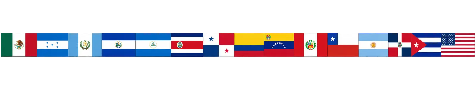 Banderas de Latinoamérica